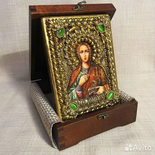 Икона Ручной Работы Пантелеймон Целитель