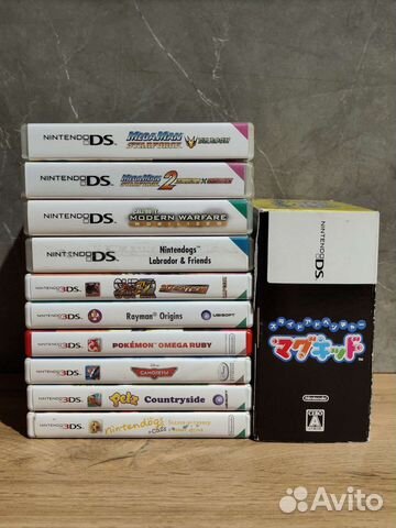 Картриджи Nintendo DS, 3DS