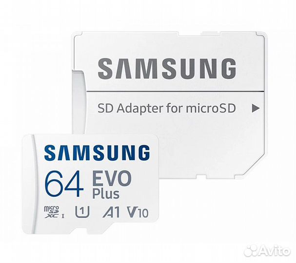 Карта памяти Samsung microsdxc EVO Plus Class10 UH