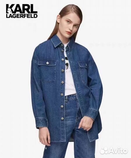 Karl lagerfeld рубашка женская