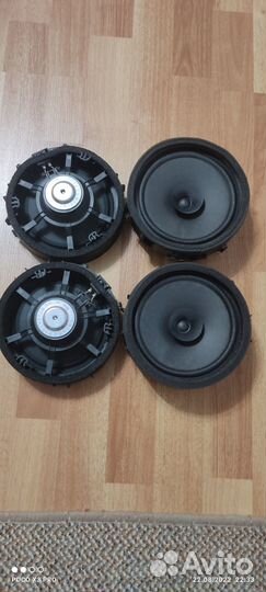 Колонки 16,5 в авто (штатные Mitsubishi )