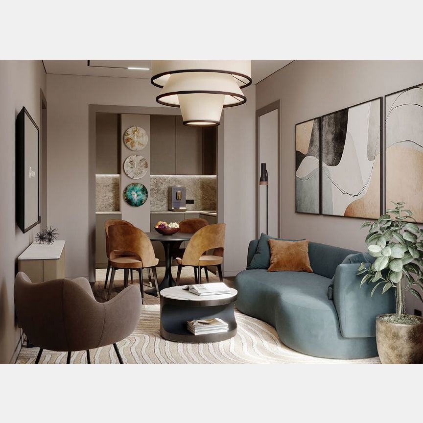 1-к. квартира, 43,2 м², 4/9 эт.