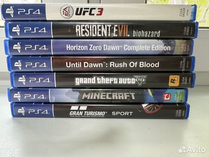 Диски на ps4
