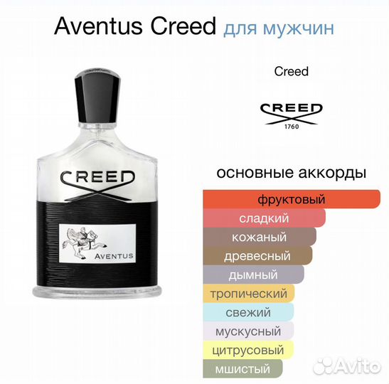 Creed aventus распив