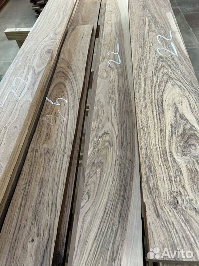 Доска тик строганая