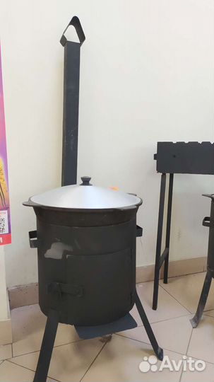 Казан чугунный узбекский