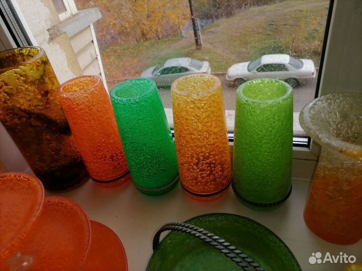 Вазы, этажерки вспененое оргстекло СССР