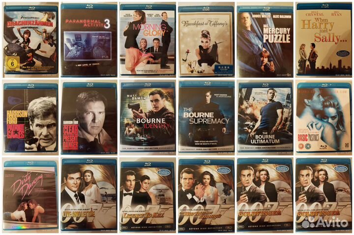Продаю импортные Blu-ray диски с русским яз. ч.1