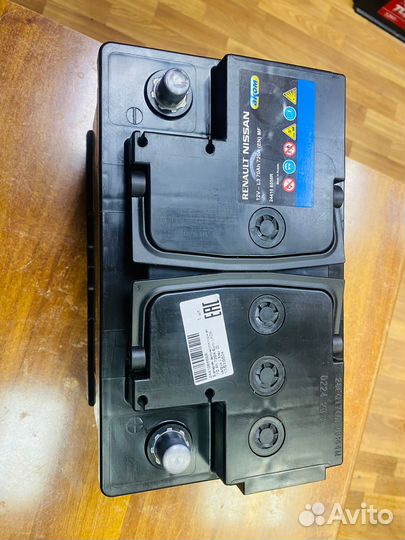 Аккумулятор 70 ач 720 а Оригинал Reno-Nissan