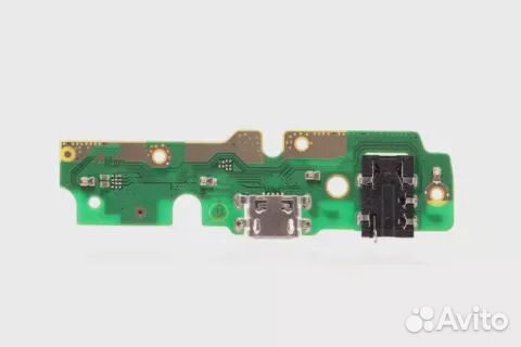 Шлейф для Tecno Spark 7 (плата) разъем зарядки/раз