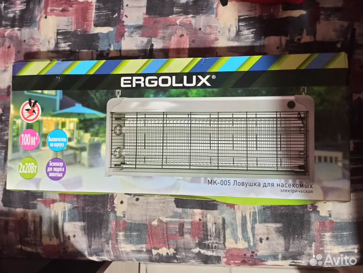 Ловушка для насекомых ergolux mk-005