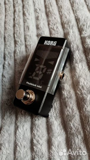Korg Pitchblack mini pedal tuner