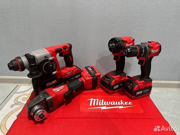 Профессиональный набор Milwaukee 4в1 (Арт.80056)