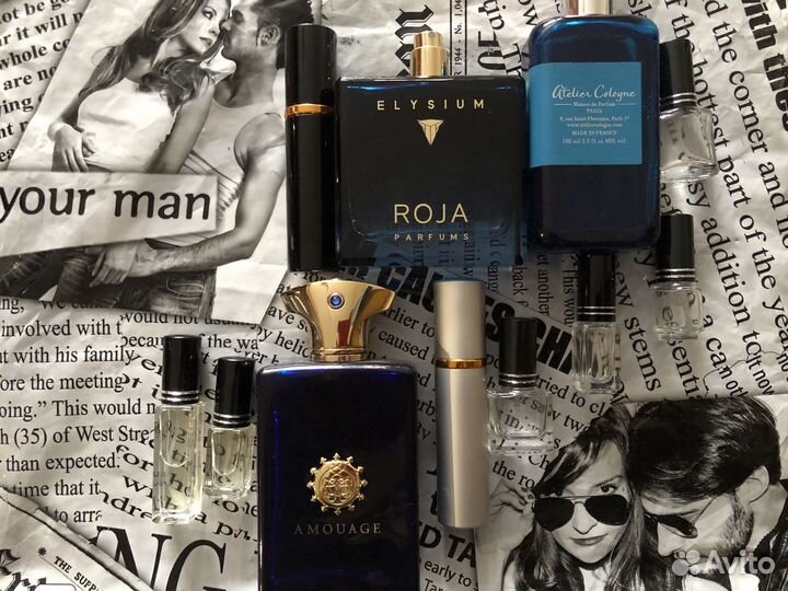 Amouage Roja Atelier Vilhelm делюсь 10мл