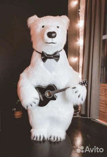 Поздравление Медведь Мишка Белый Бурый Большой