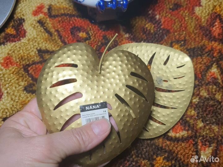 Железный листики для дизайна покупали в Европе