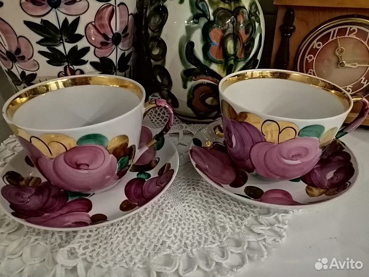 Чайная пара гигант дулево