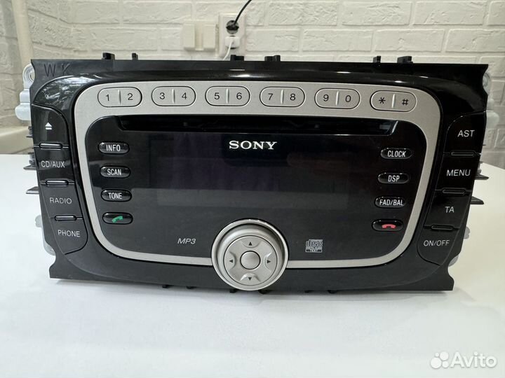 Магнитола Sony CD Ford Focus 2