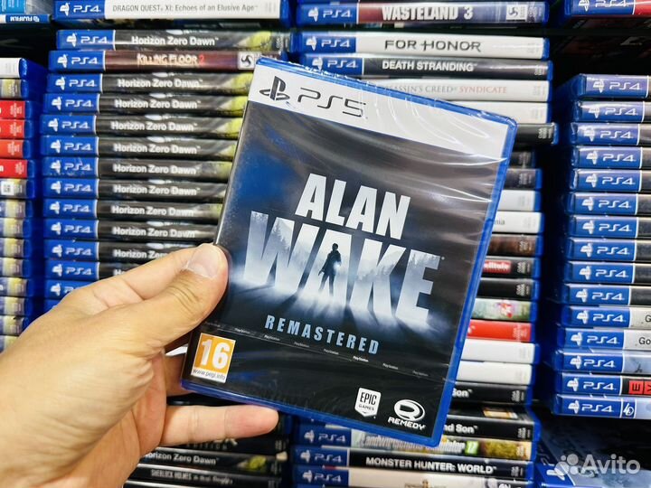 Alan wake remastered ps5 игра для ps 5