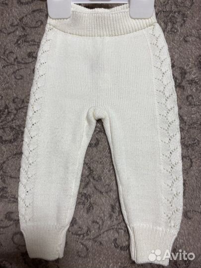 Вязаный костюм детский