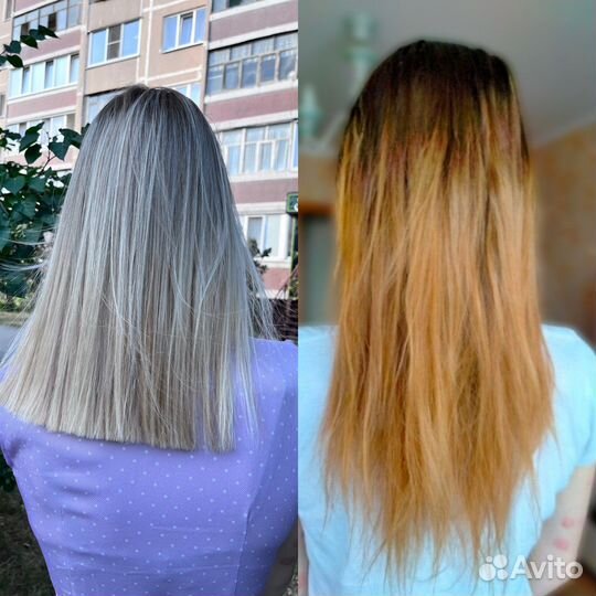 Сложное окрашивание Айртач и тоталблонд