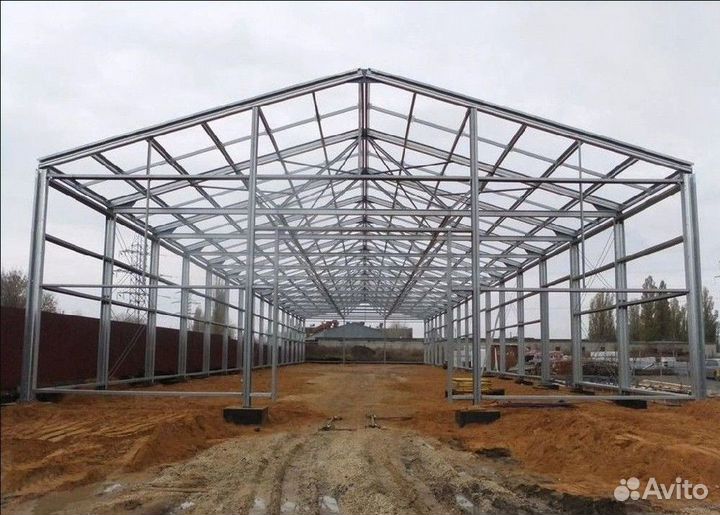 Быстровозводимые здания, склады, ангары