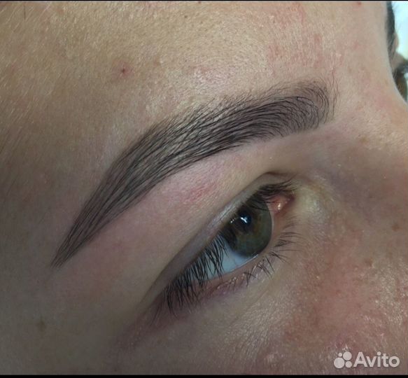 Оформление бровей и покраска ресничек