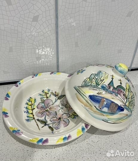 Маслёнка ручной работы, новая