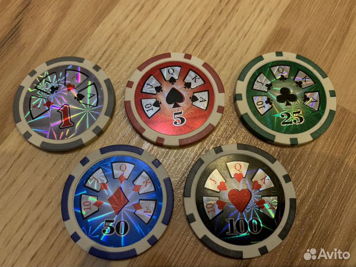 Покерный набор на 200 фишек