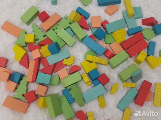 Кубики 105 деталей