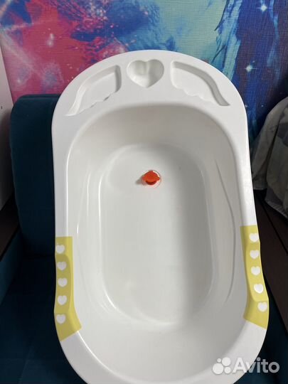 Ванночка для купания happy baby