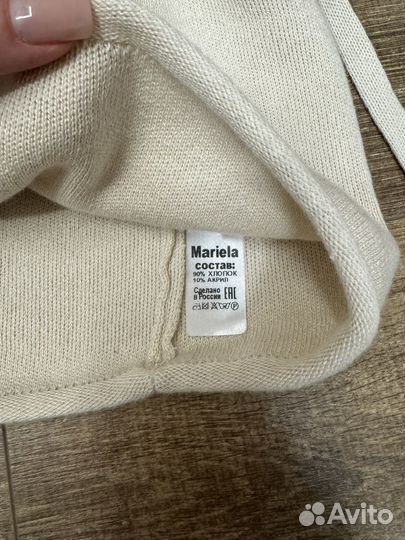 Комплект шапка и снуд для мальчика 50-52