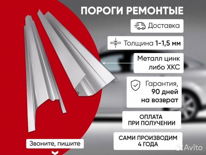 Левая Ремонтная арка цинк для Nissan Almera N16