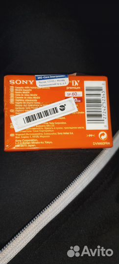 Кассета Sony dvm60pr4