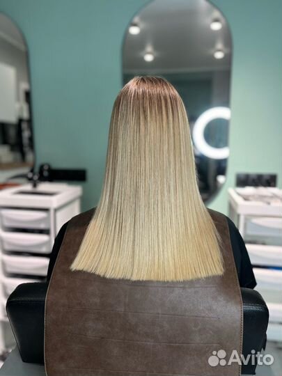 Кератин на короткие / длинные волосы