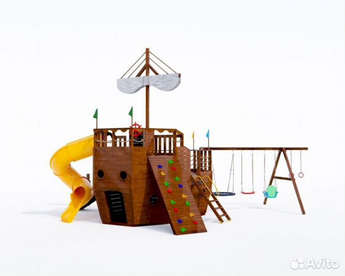 Детская площадка для лета и зимы