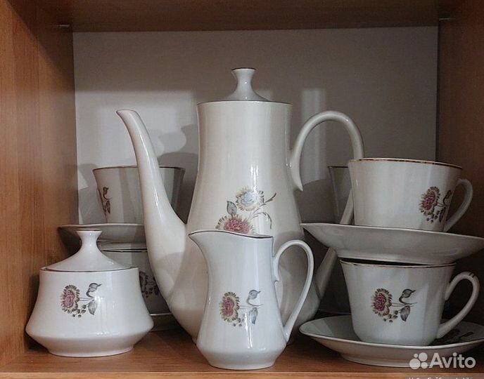 Кофейный сервиз (Болгария) времен СССР