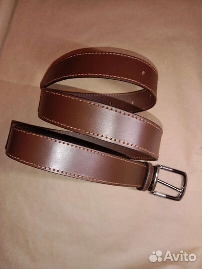 Ремень кожаный. Ручная работа