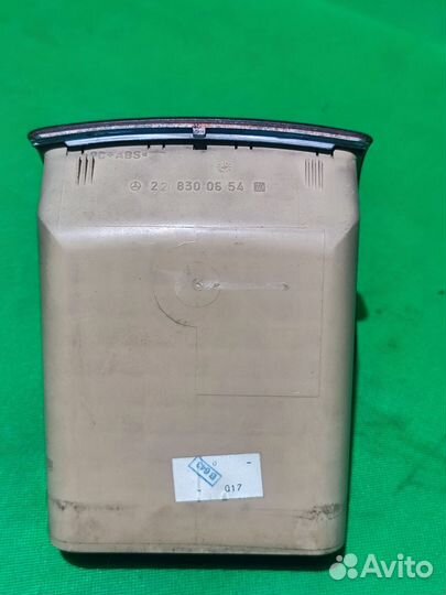 Задний воздушный дефлектор Mercedes-Benz w220