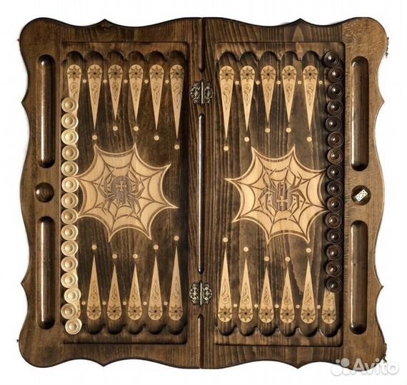 Нарды резные 