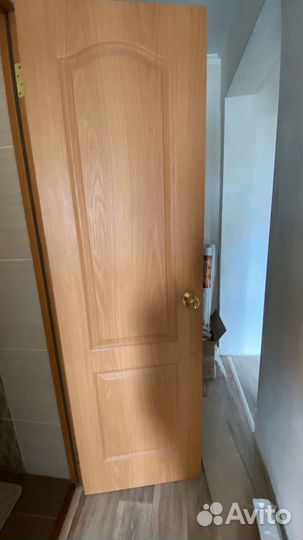 Межкомнатные двери бу 60 см с коробкой