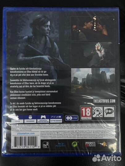 Диски The Last of Us 2 part2 русс озвучка