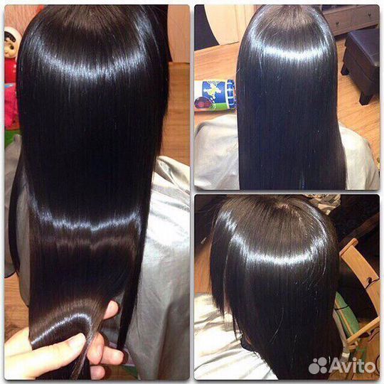 Кератин, прикорневой объём, ботокс, полировка