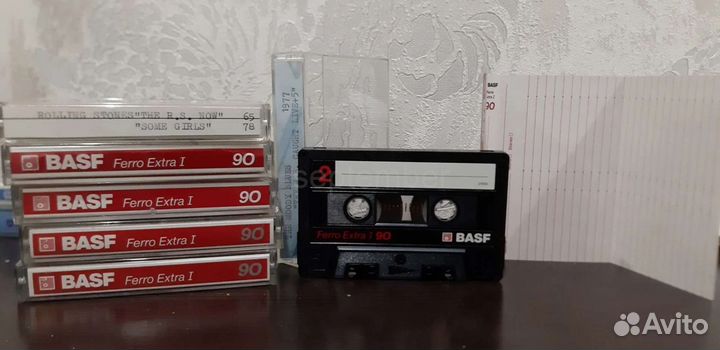 Аудиокассета basf fe l 90
