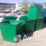 Контейнер для тбо, мусора, мусорный бак 0,75м3