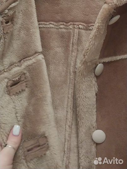 Дубленка натуральная женская 48 50