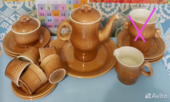 Сервиз кофейный СССР зик