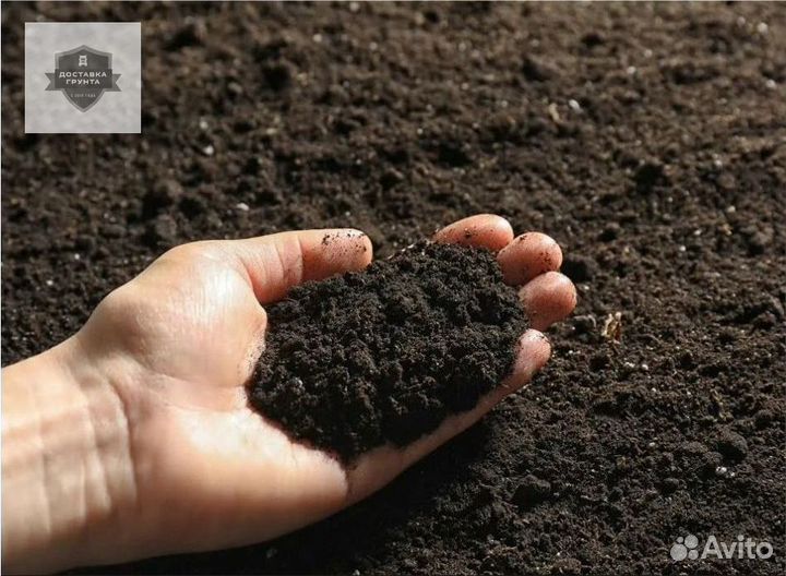 Плодородный грунт чернозем
