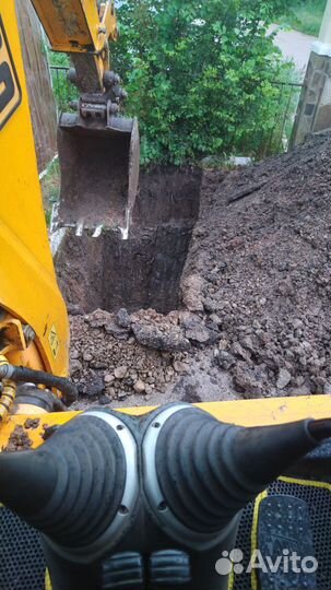 Услуги экскаватора погрузчика