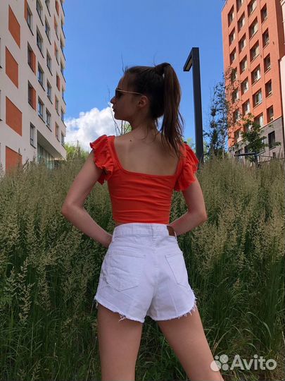 Шорты джинсовые женские